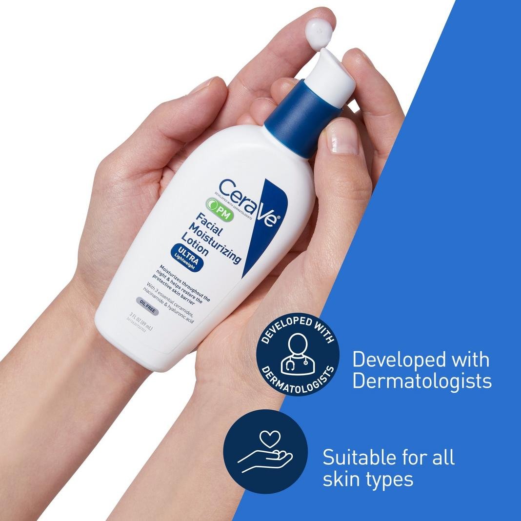 Cerave PM Facial Moisturizing Lotion-89ml image 2