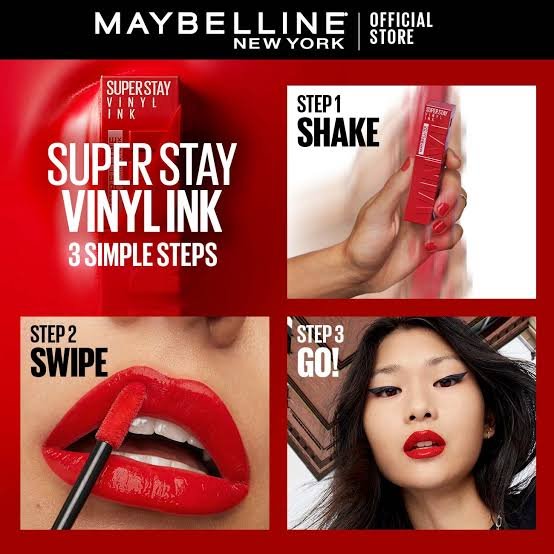 Maybelline Super Stay Vinyl Ink Lipcolor (69) ( Company leftover stock ) image 2