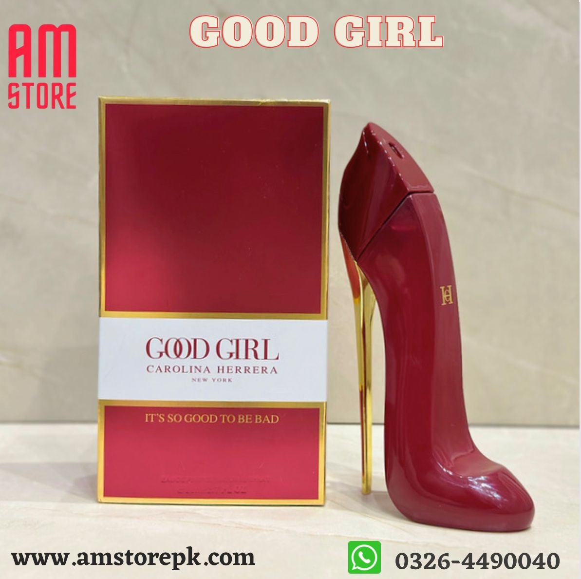 GOOD GIRL CAROLINA HERRERA 80Ml PERFUME image 1
