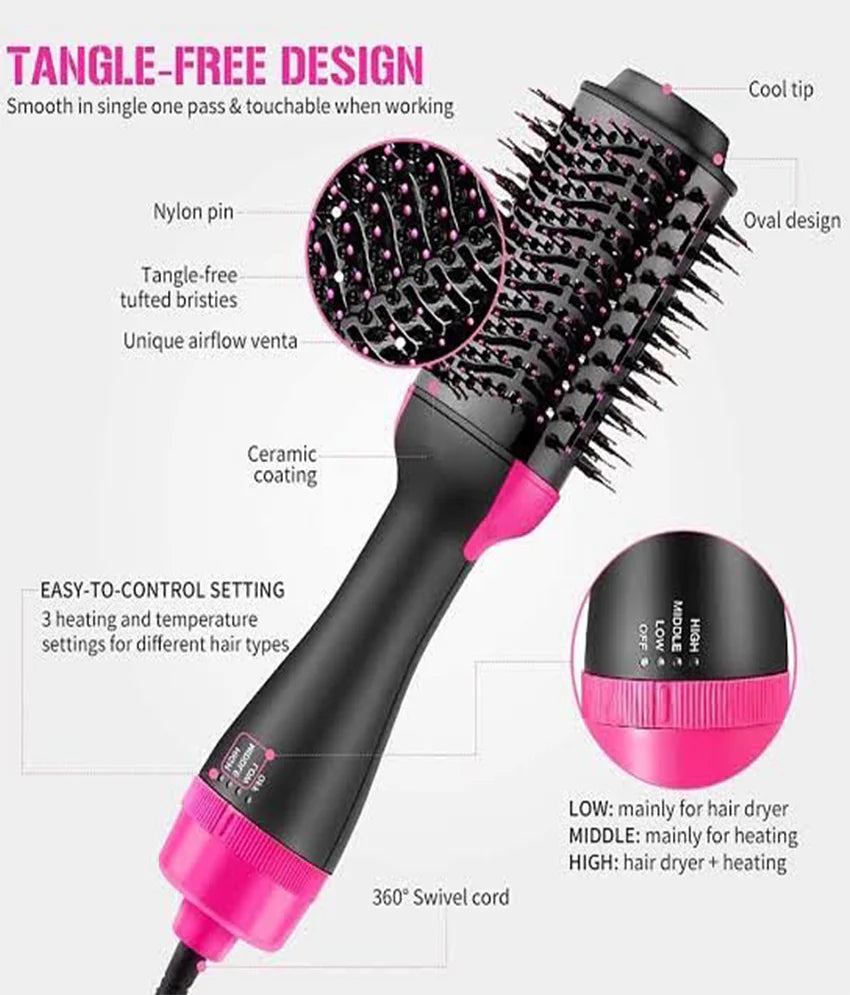 One Step Hot Air Brush (Dryer + Styler) image 0