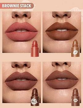 Sheglam Mega Lip Stacks - Brown-Brownie Stack image