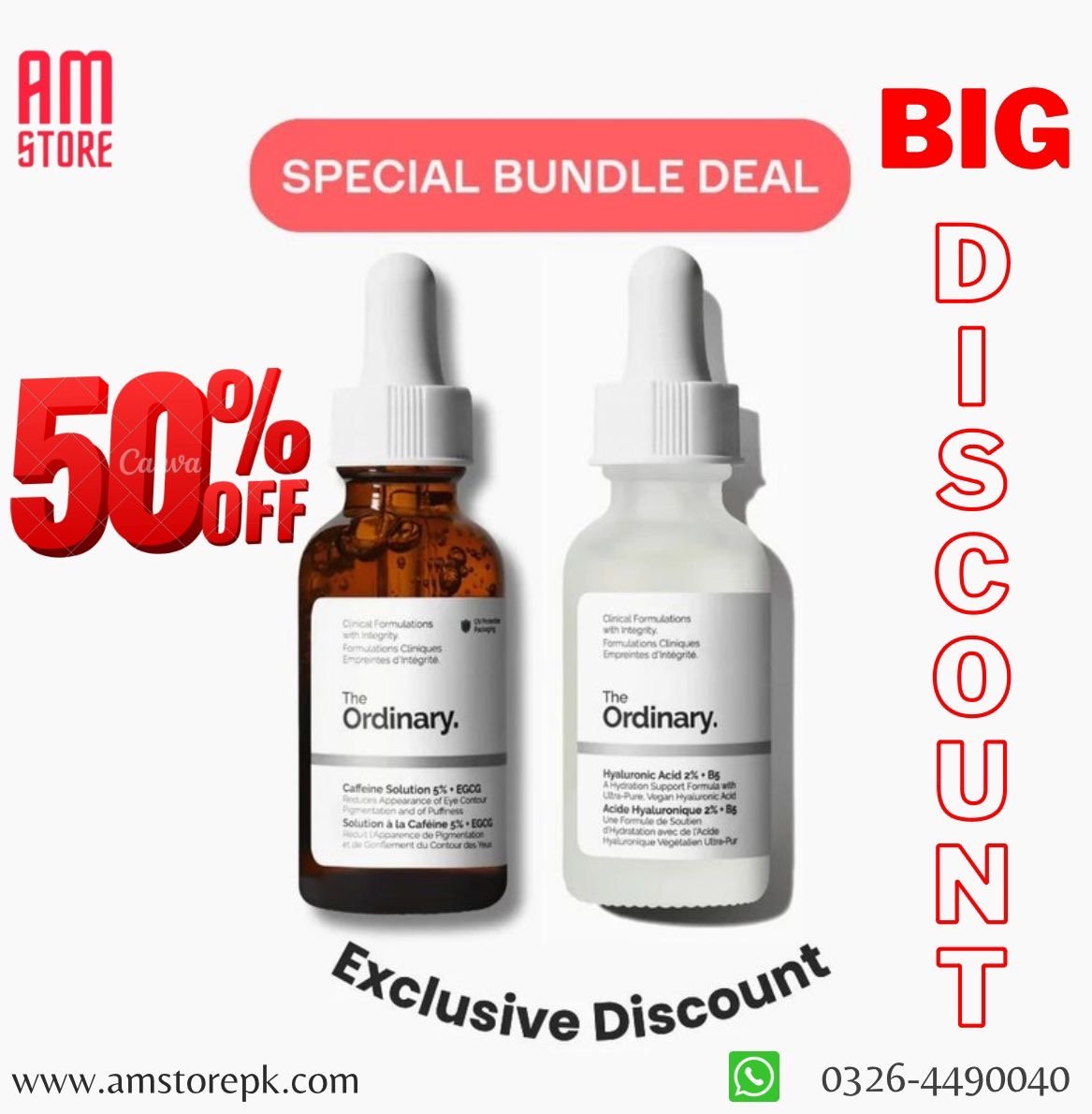Ordinary Hyaluronic Acid + Caffeine Solution Bundle image 0