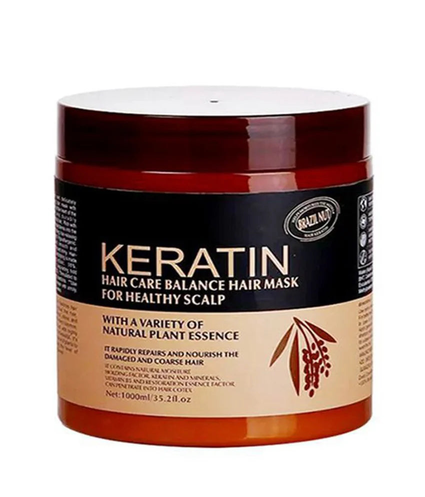 Keratin Hair Care Balance Hair Mask & Treatment for Healthy Scalp 1000 ml image 0