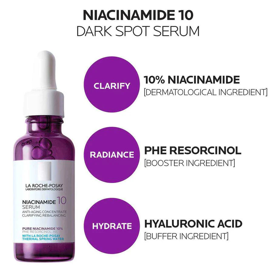 La Roche-Posay Pure Niacinamide 10 Serum 30Ml image 1