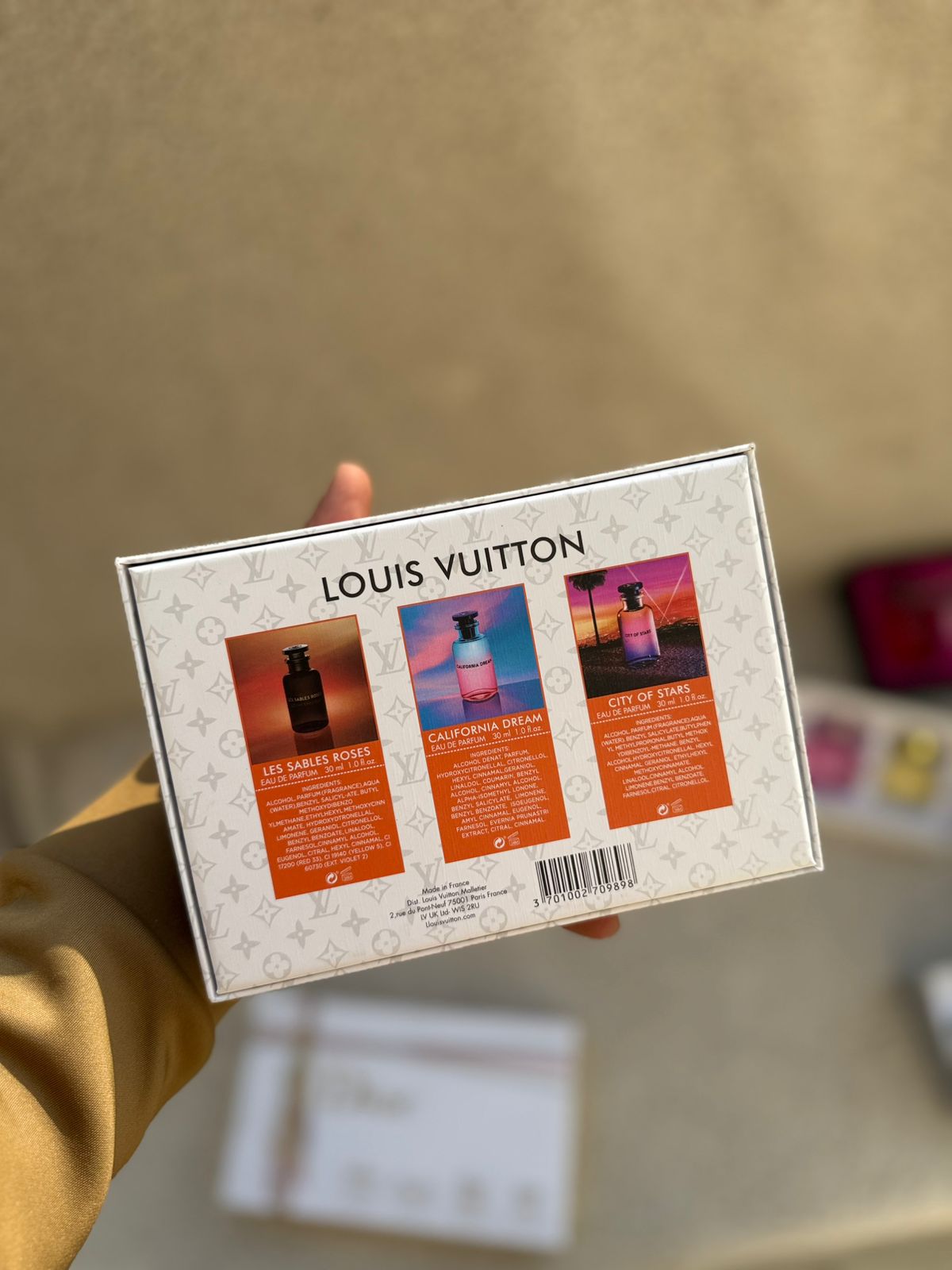 LOUIS VUITTON Perfume Gift Set