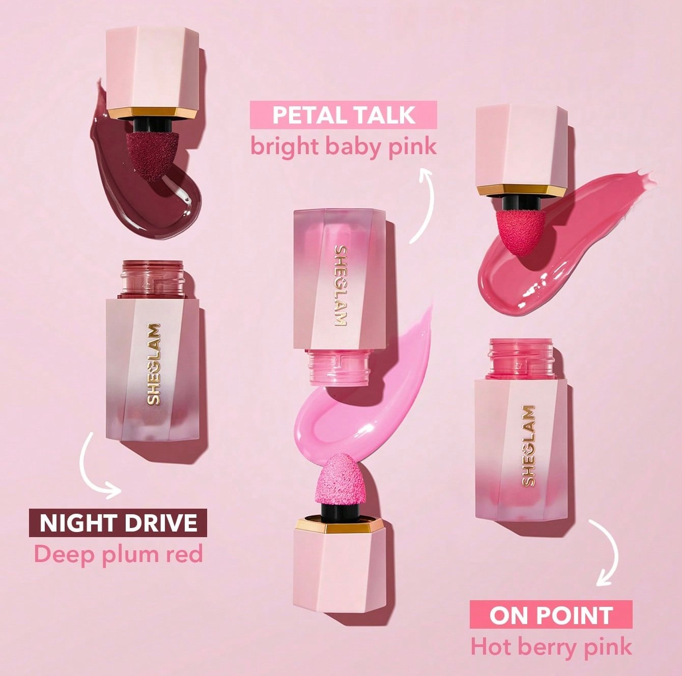 SHEGLAM LIQUID BLUSH (BIG DISCOUNT OFFER PACK OF 3) image 0