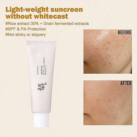 BEAUTY OF JOSEON - Relief Sun : Rice + Probiotics SPF50 50ml sunscreen Korea image 2