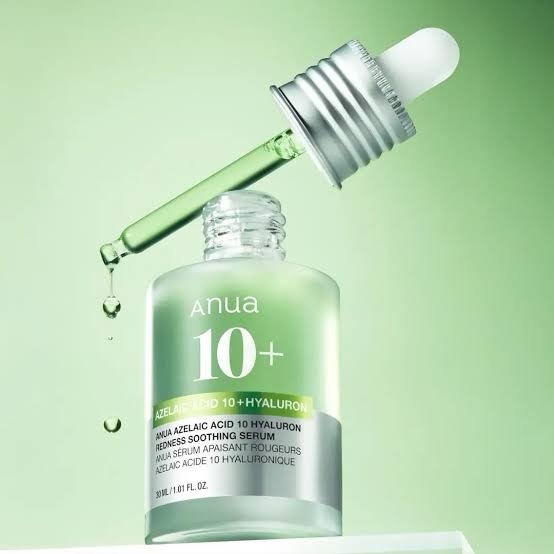 Anua Azelaic Acid 10 Hyaluron Redness Soothing Serum - 30ml | korea image 1