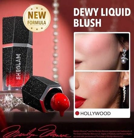 SHEGLAM COLOR BLOOM LIQUID BLUSH (HOLLYWOOD) image 3