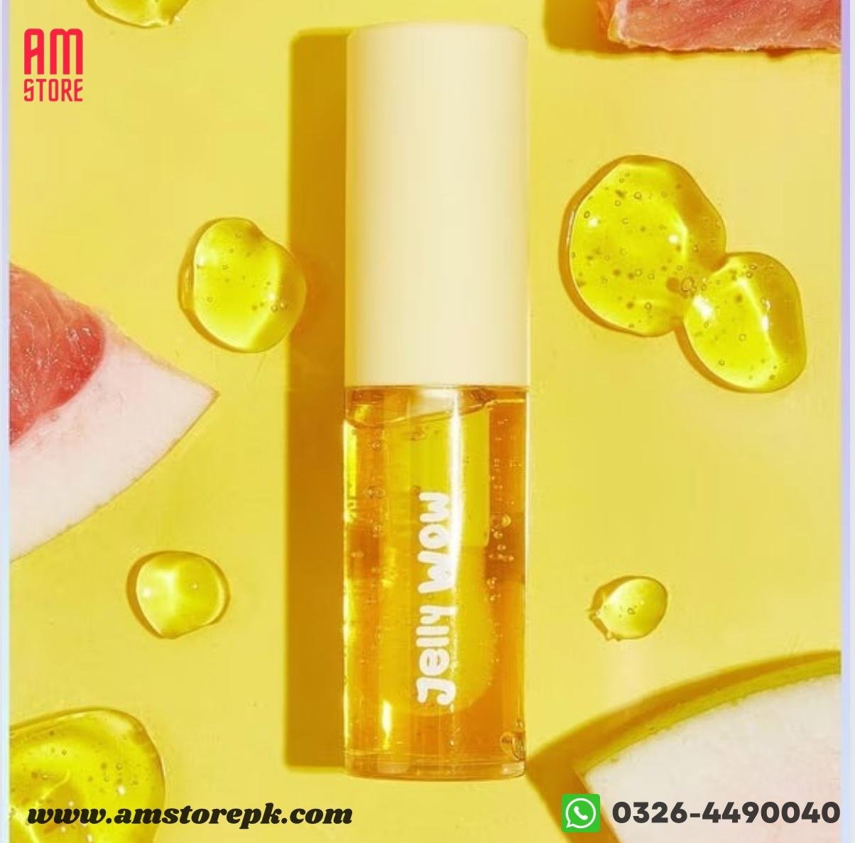 SHEGLAM Jelly Wow Hydrating Lip Oil-Grapefruit Glow image 0