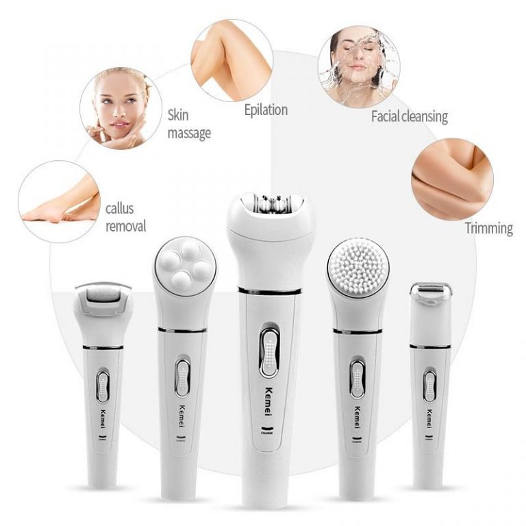 Kemei Beauty Tools Kit KM-2199 – Washable 5 In 1 image 2