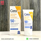 Cerave Hydrating Mineral Sunscreen SPF50 75 ml ( Original Factory Leftover ) image 2