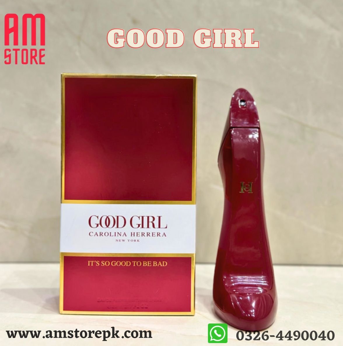GOOD GIRL CAROLINA HERRERA 80Ml PERFUME image 2