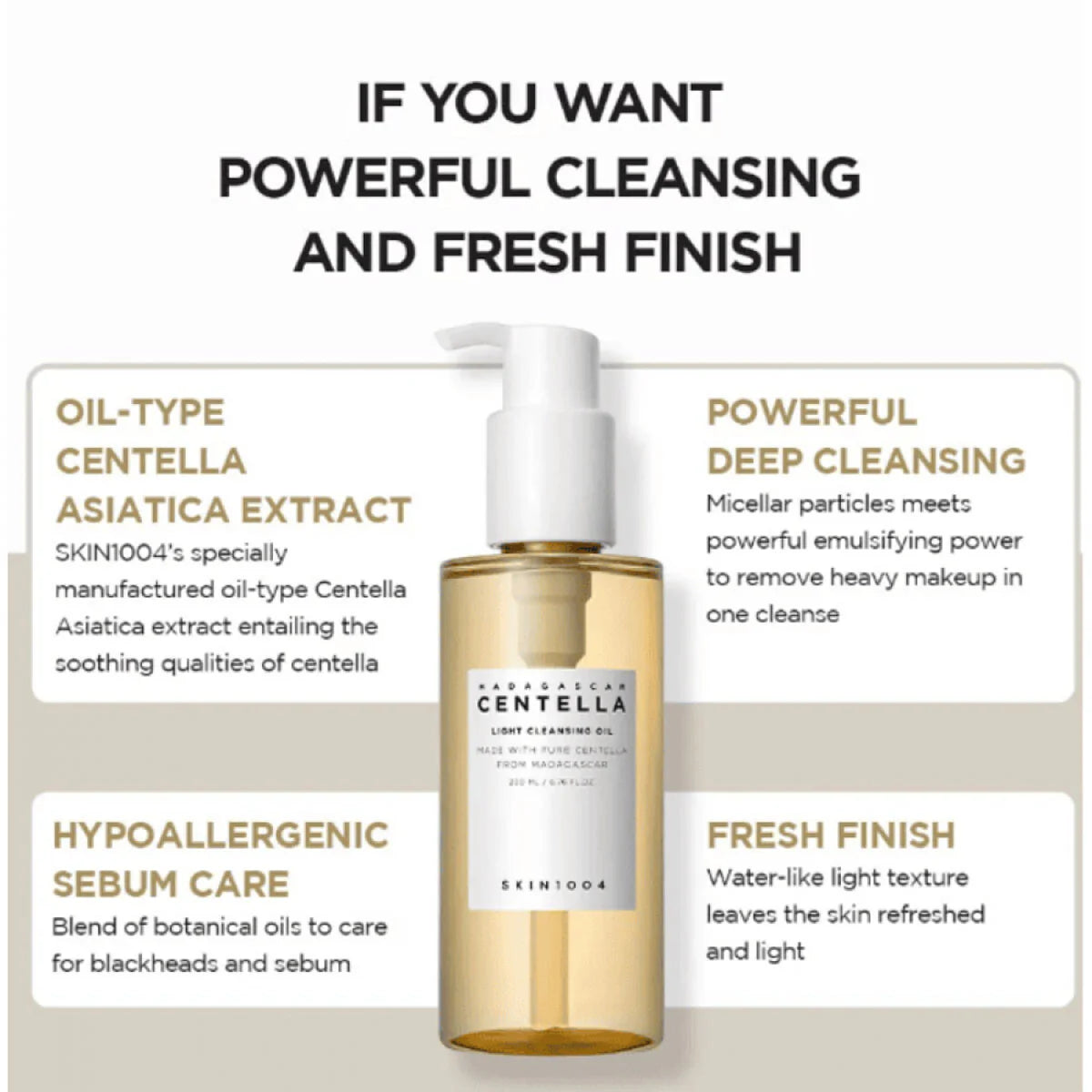 Centella Cleansing Oil - 200ML