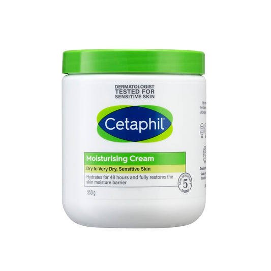 Cetaphil Moisturising Cream , Sensitive Skin, Dry to Very Dry (550gm) image 0