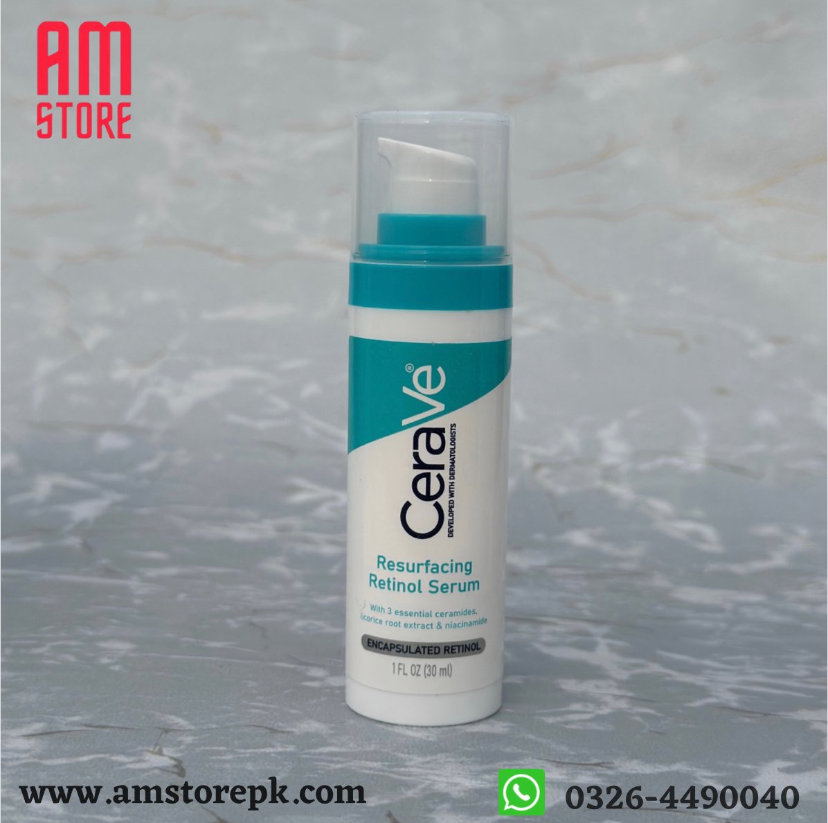 CERAVE Resurfacing Retinol Serum (Original Factory Leftover Stock) image 1