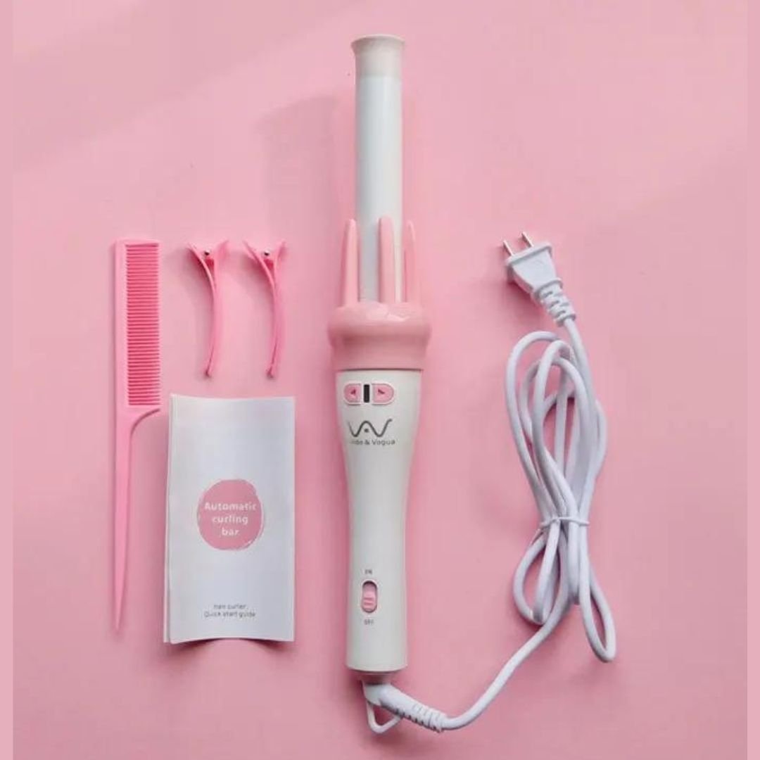 Automatic Hair Curler Spin 360° Rotating Hair Styling Roller Auto Wavy Iron 30s Instant Ceramic Heat Wand image 0