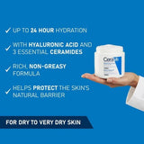 Cerave Moisturizing Cream For Dry To Very Dry Skin ( 340gm) image 1