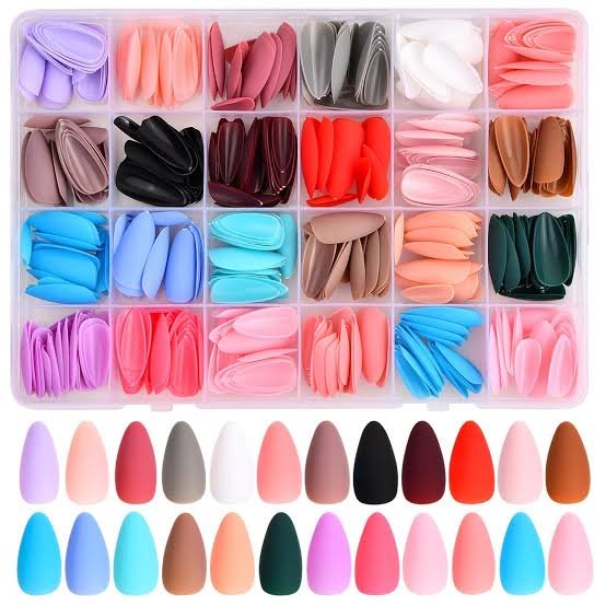 Matt Nails Pack 576 Pcs image 0