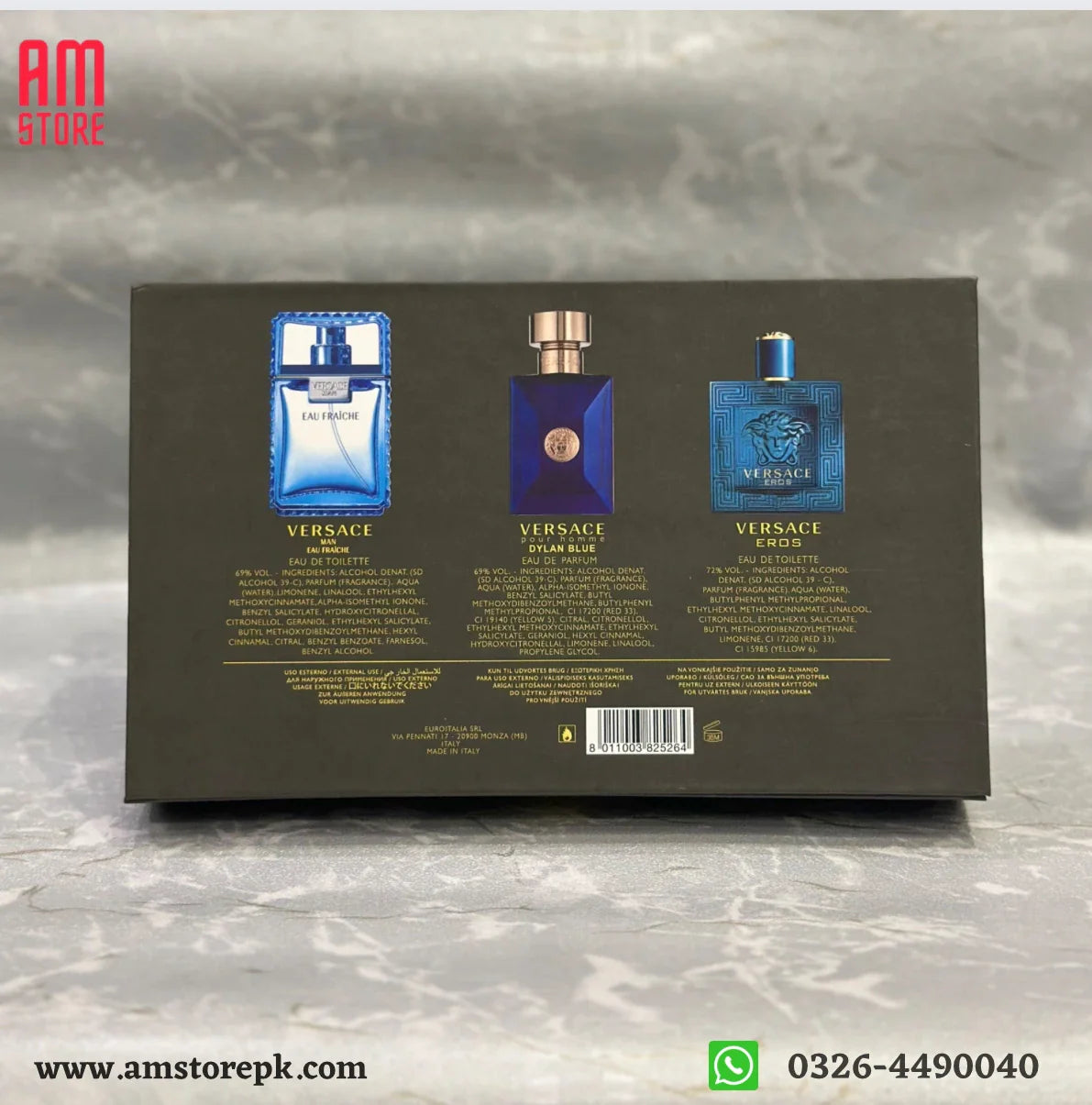 VERSACE Perfume Set 3 Pcs image 3