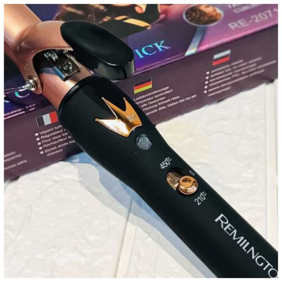 Professional Remington Hair Curler with temperature control hair curling tong image 2