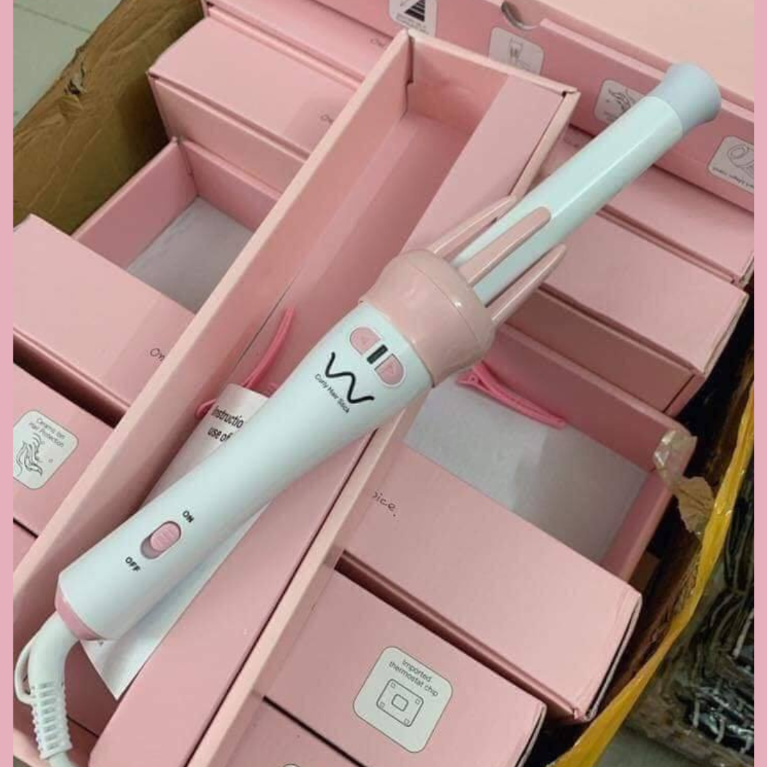 Automatic Hair Curler Spin 360° Rotating Hair Styling Roller Auto Wavy Iron 30s Instant Ceramic Heat Wand image 1