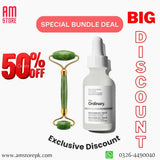 Ordinary Niacinamide Serum + Gua Sha Jade Roller Bundle image 0