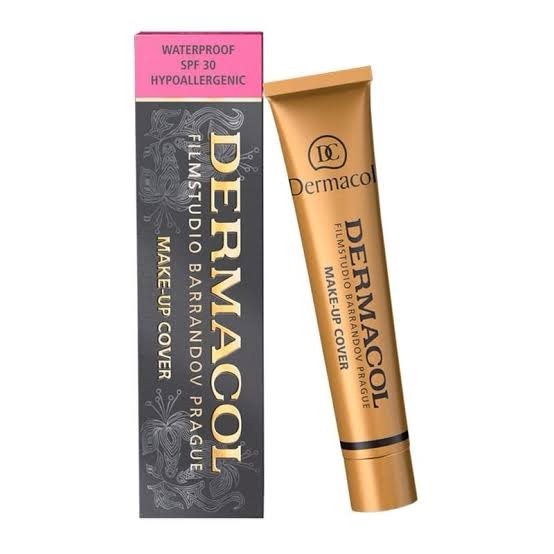 Dermacool orignal Foundation High Quality Concealer Liquid Foundation Cover Freckles Acne Marks Waterproof image 1