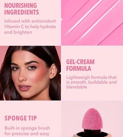 SHEGLAM COLOR BLOOM LIQUID BLUSH (PATEL TALK) image 1