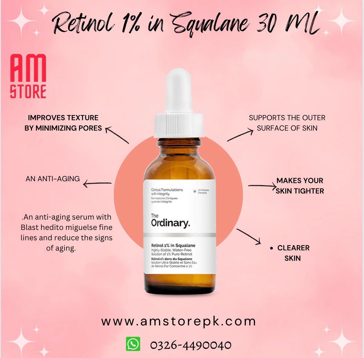 The Ordinary Retinol 1% In Squalane 30Ml image 0