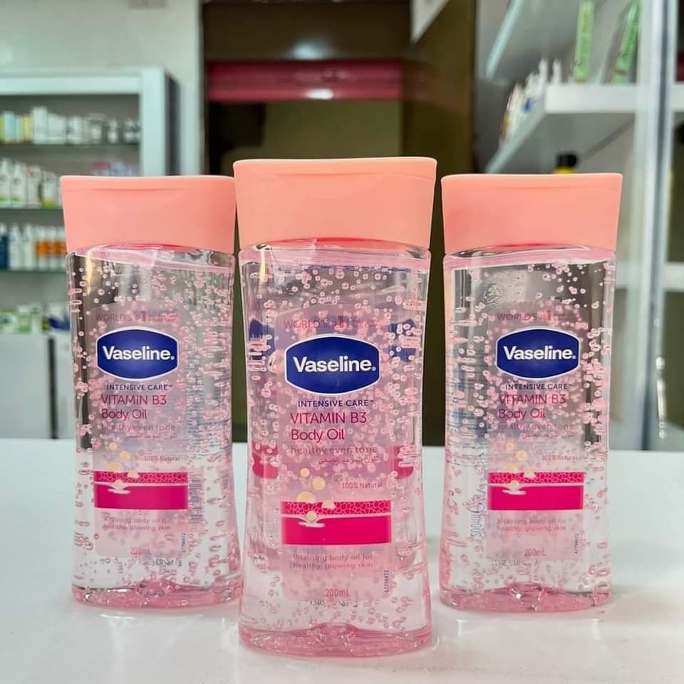 Vaseline Intensive Care Vitamin B3 Body Oil Healthy Even Tone 200ml
