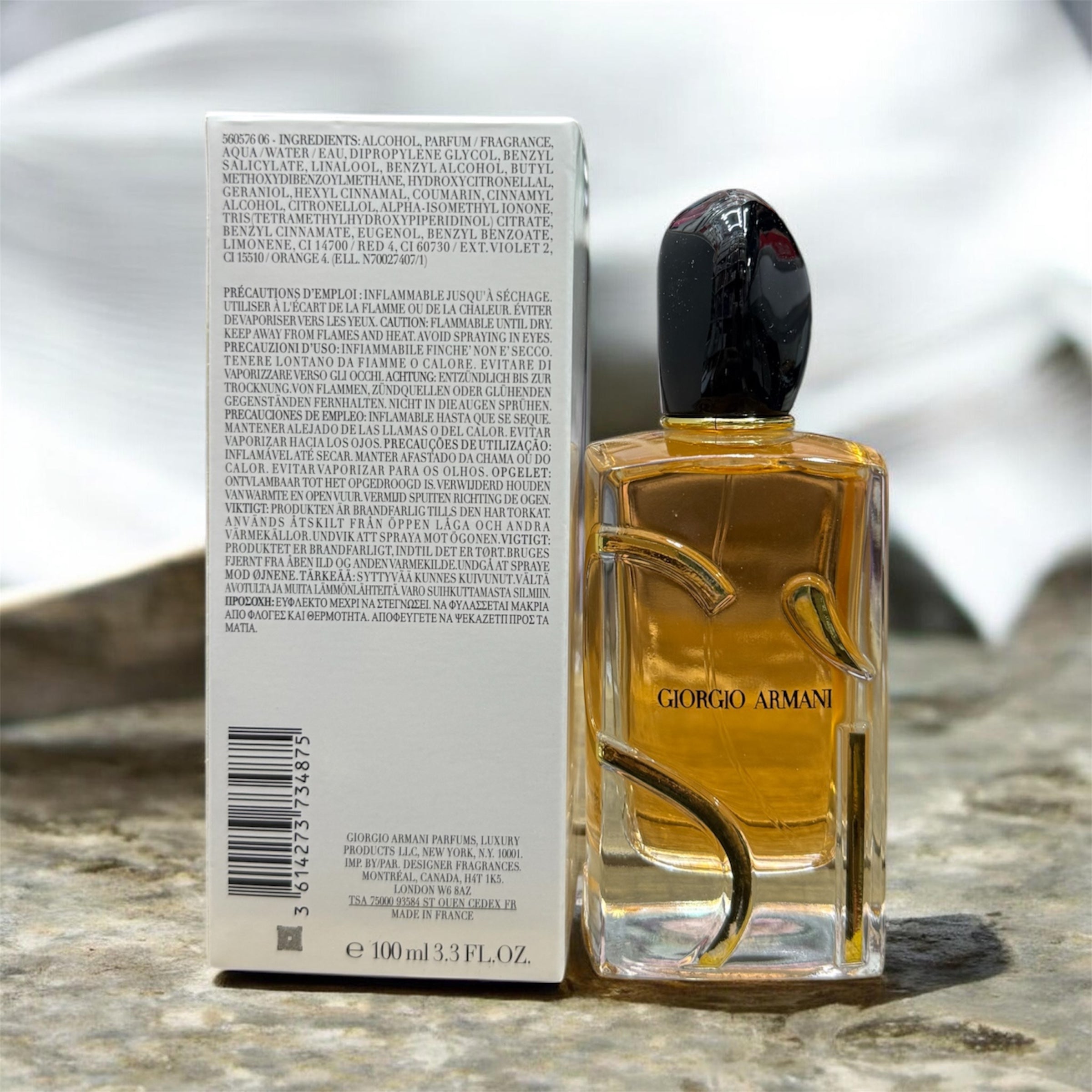 GIORGIO ARMANI - Si Eau De Parfum Intense  100ml ( Original Taster )