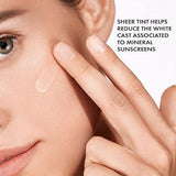 Cerave Hydrating Mineral Sunscreen SPF 30 Face Sheer Tint 50ml image 2