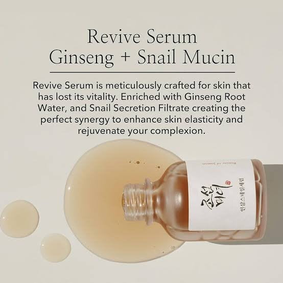Beauty Of Joseon Revive Serum Ginseng + Snail Mucin Korea image 3