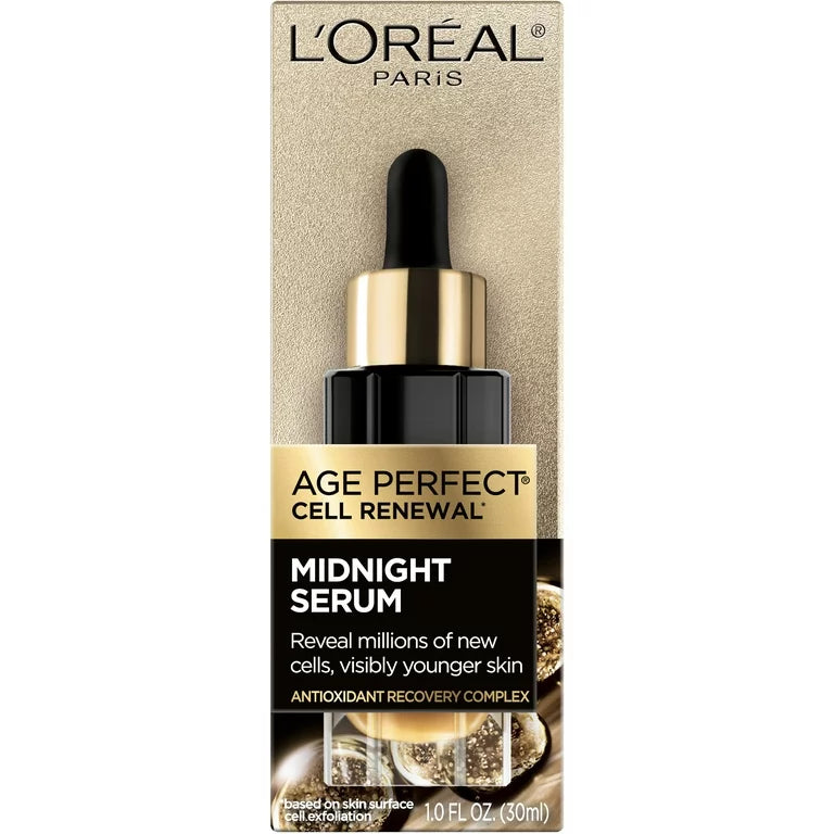 LOreal Paris Age Perfect Cell Renewal Midnight Serum 30ml image 1