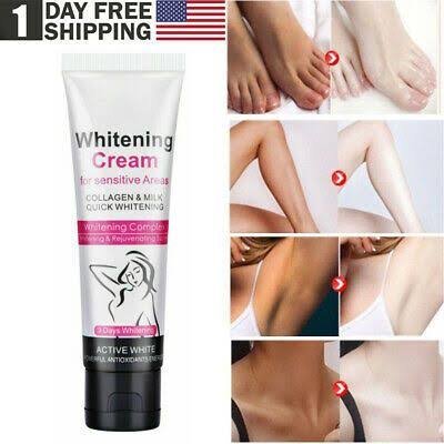 OZAKI Natural Black Whitening Cream Body &amp; Private Parts Whitening Cream with Collagen(100g) image 2