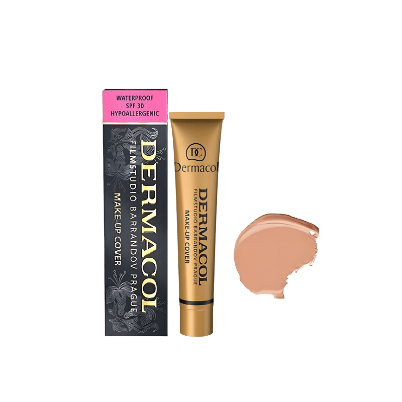 Dermacool orignal Foundation High Quality Concealer Liquid Foundation Cover Freckles Acne Marks Waterproof image 0