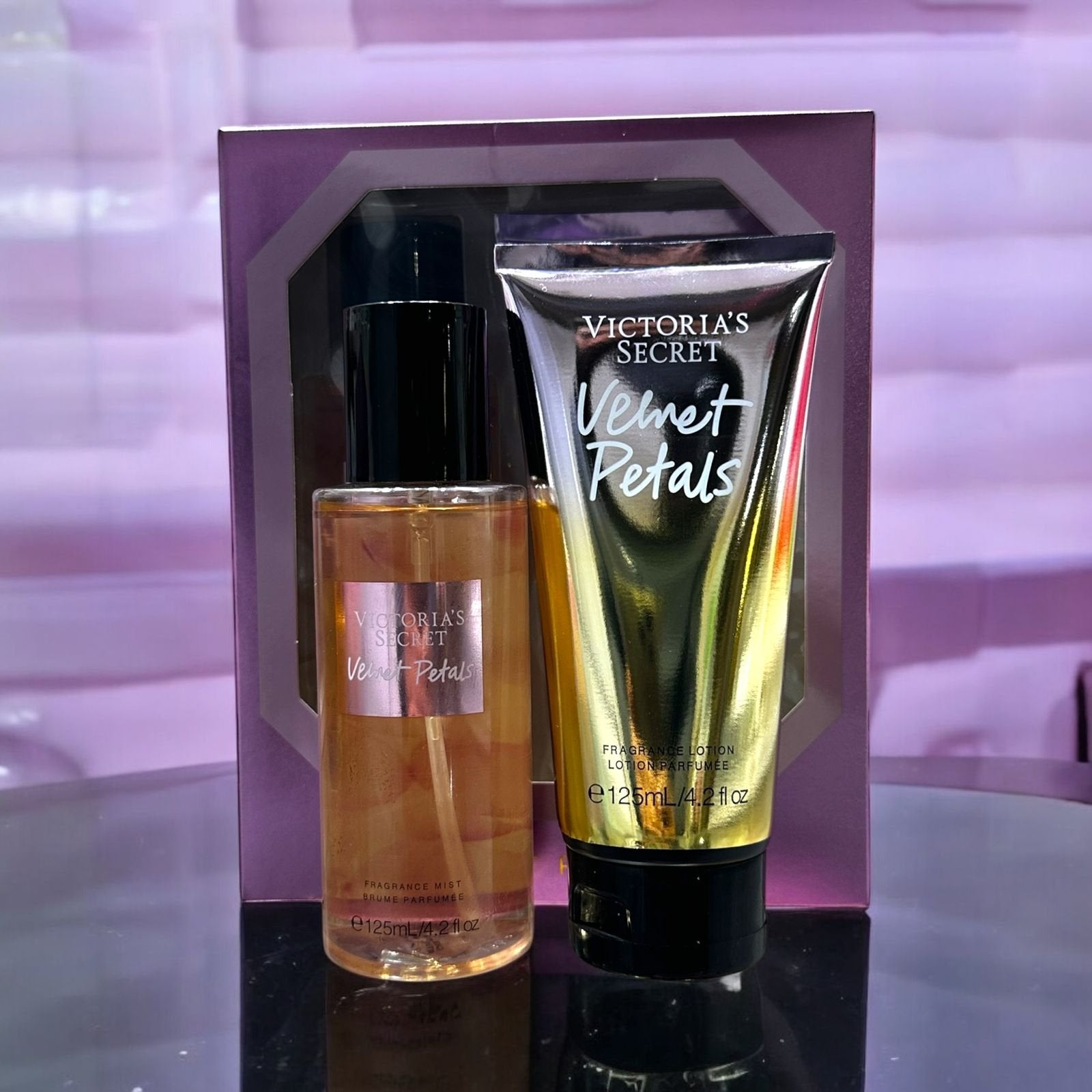 VICTORIA SECRET Velvet Petals Body Lotion & Mist Set image 1