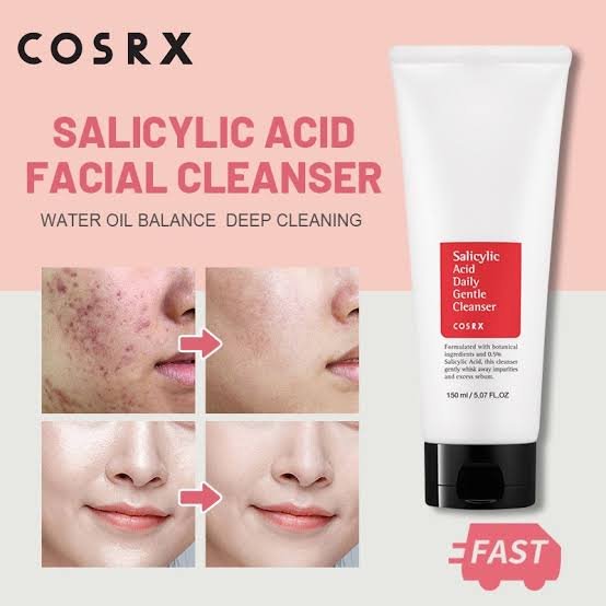 COSRX - Salicylic Acid Gentle Daily Cleanser 150ml Korea image 2