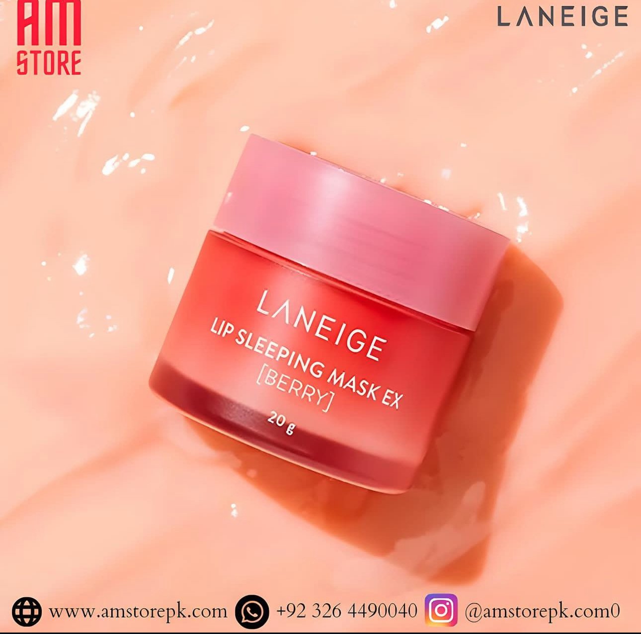 Laneige Lip Sleeping Mask Berry 20G image 1