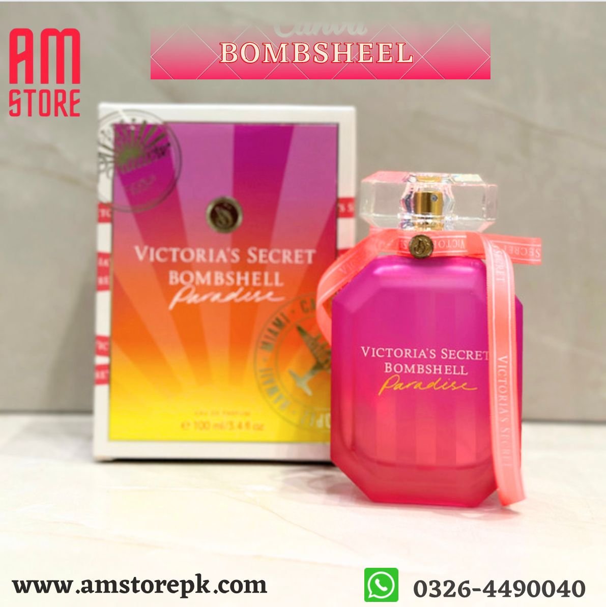 VICTORIA'S SECRET BOMBSHELL  PARADISE Perfume 100ML. image 0