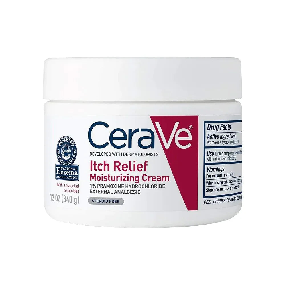 CeraVe Itch Relief Moisturizing Cream, (340gm) image 0