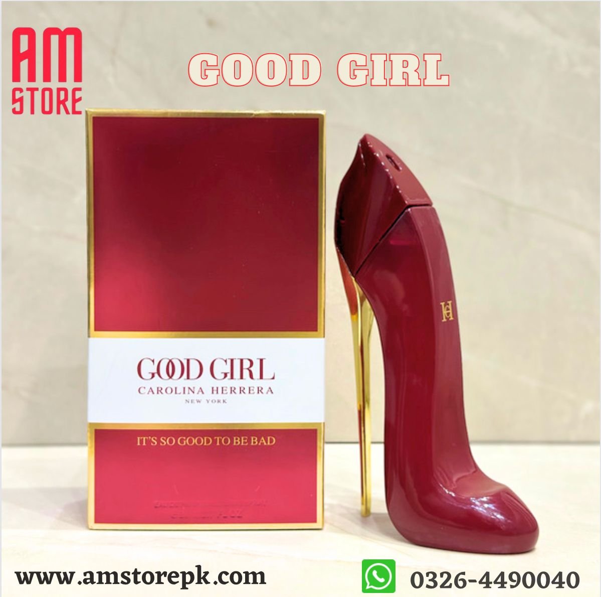 GOOD GIRL CAROLINA HERRERA 80Ml PERFUME image 0