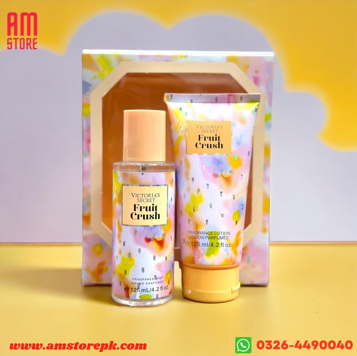 VICTORIA SECRET Fruit Crush Body Lotion & Mist Set image 1