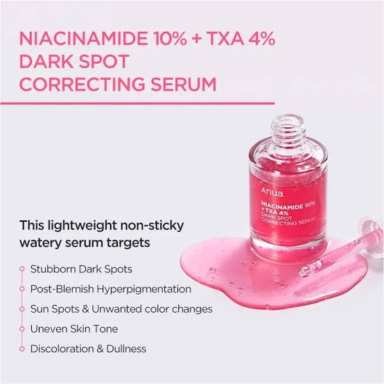 Anua Niacinamide 10% + TXA 4% Dark Spot Correcting Serum Korea image 1