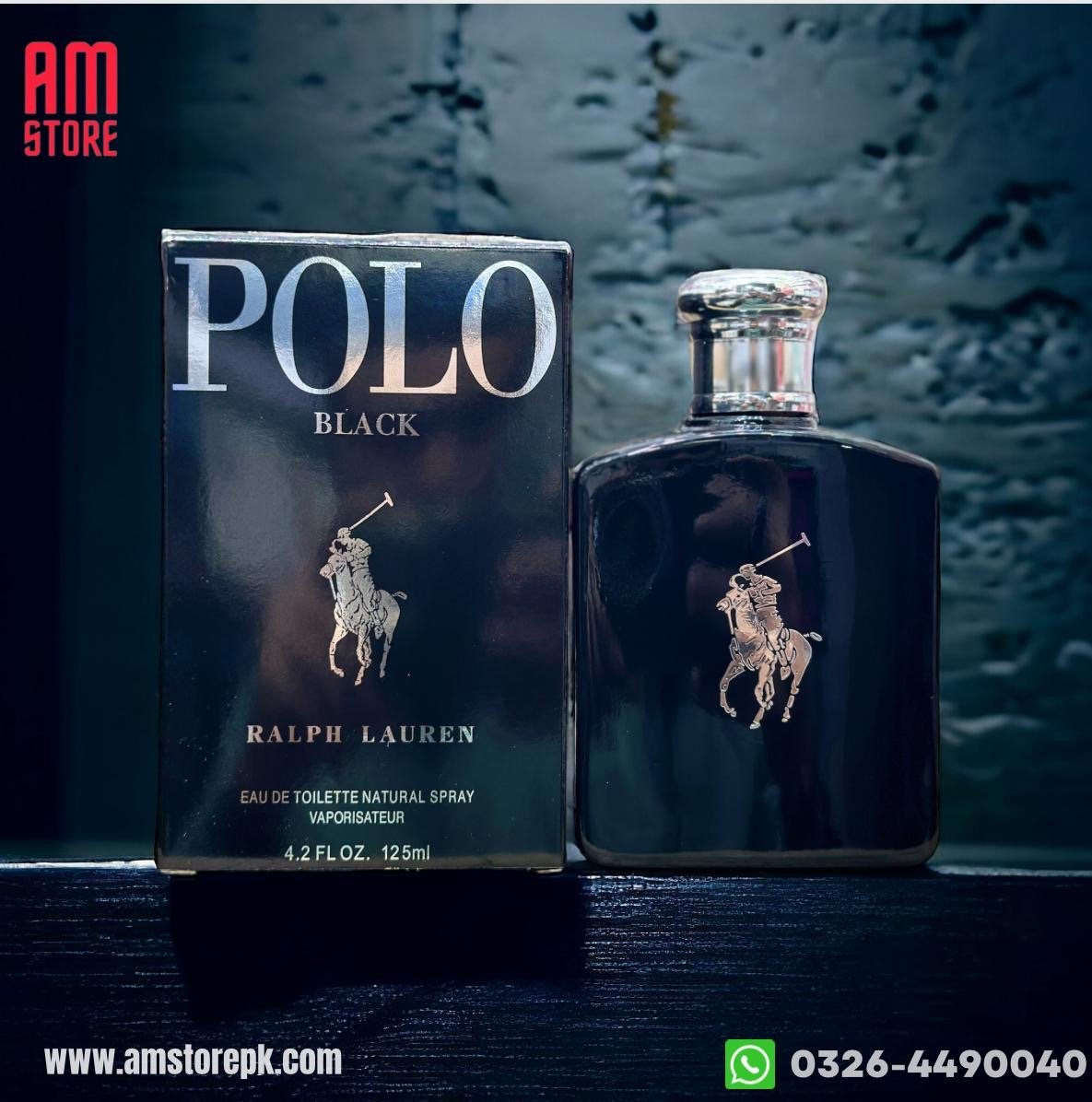POLO BLACK Perfume  (125ml) image 0
