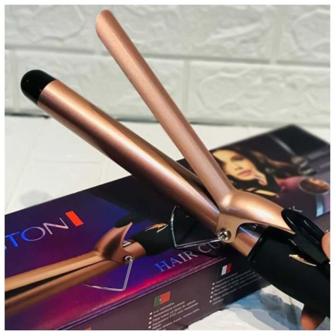 Professional Remington Hair Curler with temperature control hair curling tong image 0