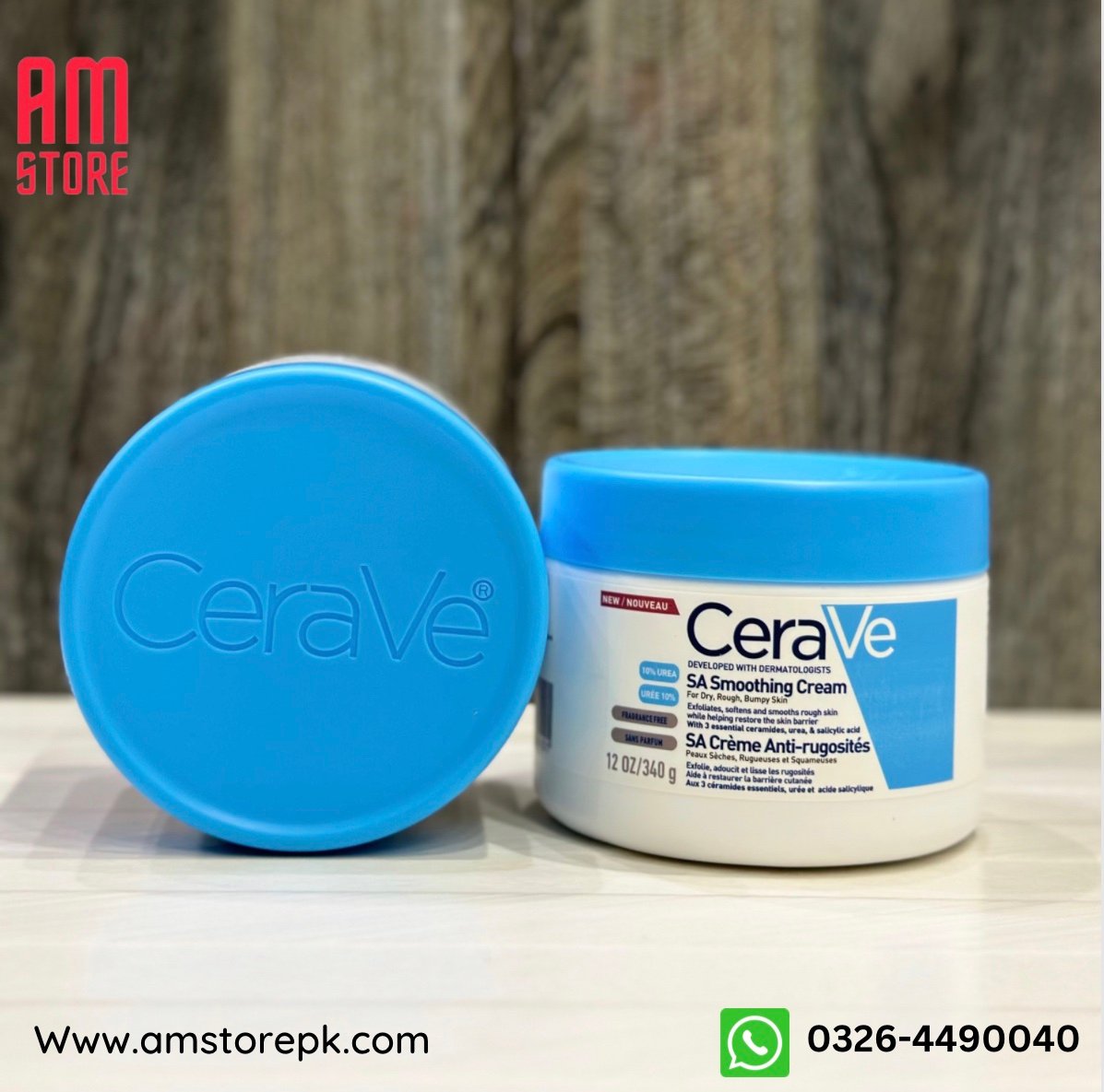 CeraVe SA Smoothing Salicylic Acid Cream 340mg image 1