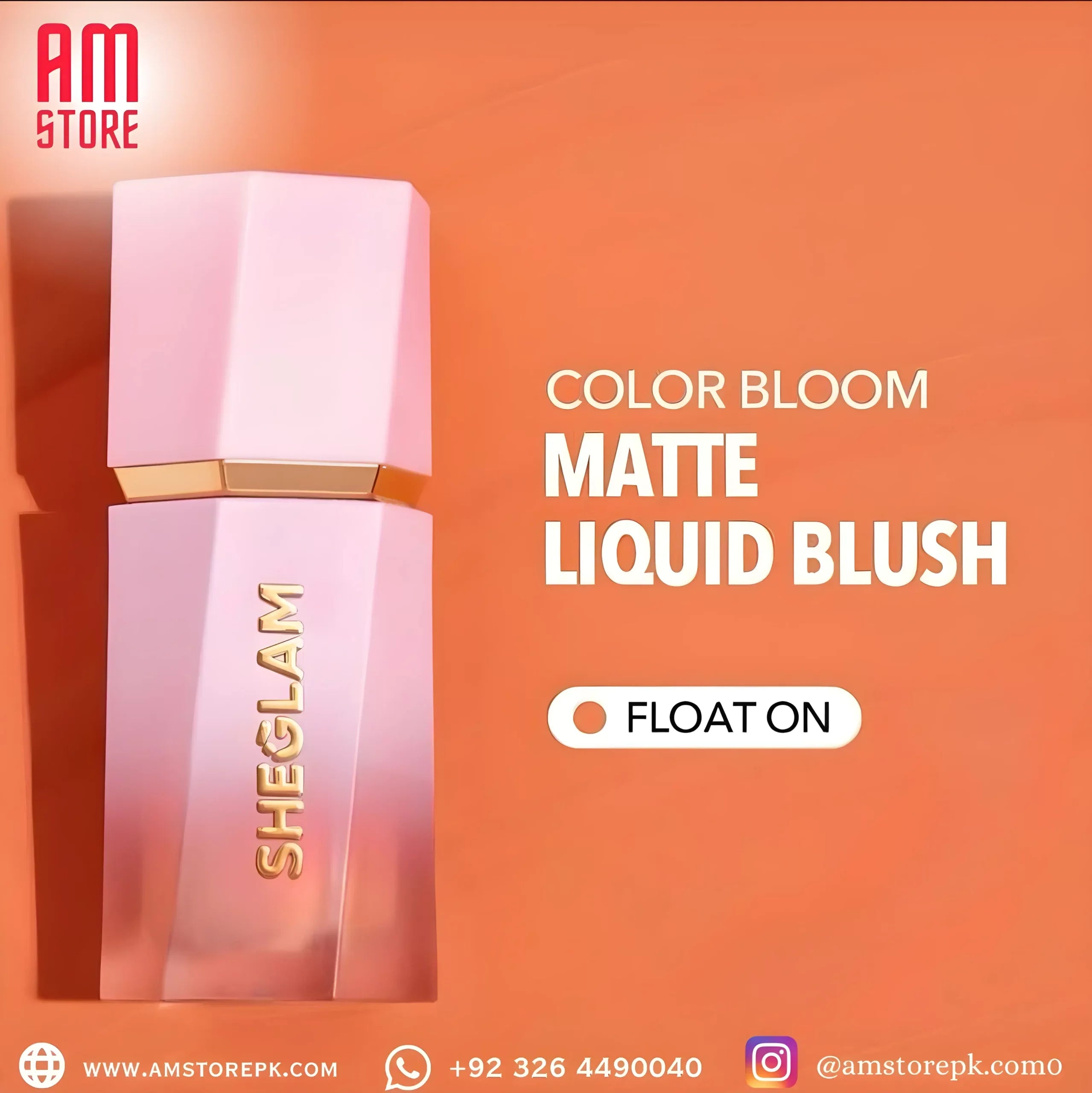 SHEGLAM COLOR BLOOM LIQUID BLUSH (FLOAT ON) image 0