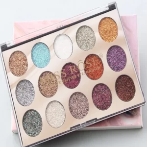 Miss Rose15 Color Sequin Glitter Palette